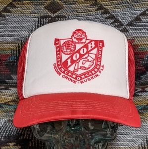 VTG Knights of Columbus Foam/Mesh Trucker. Cleaned and reshaped.